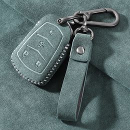 For Cadillac xt4 xt5 XT6 XTS cT4 CT5 CT6 Alcantara suede key case car remote control protective case