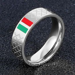 Love Ring 3 Colours Luxury Brand Stainless Steel Couple Rings Fashion Women Designer Jewellery