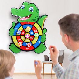 venda por atacado Montessori Dart Board Target Games Toys for Childs Girly Ball Boys Gift