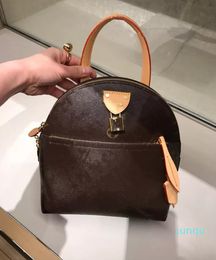 Top quality Designer Bag genuine leather luxury children backpack women printing