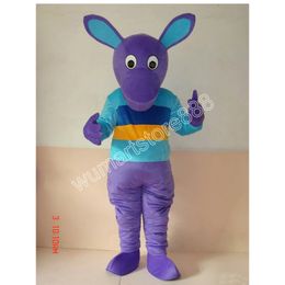 Halloween Donkey Mascot Costume Cartoon Theme Character Carnival Festival Fancy dress Adults Size Xmas Outdoor Party Outfit