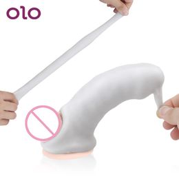 Masturbators OLO Vagina Massager Long Lasting Penis Trainer Pocket Male Masturba 220823