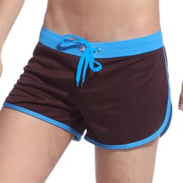 Men's Sleepwear Summer Recommend Casual Loose Shorts Breathable And Sweat-permeable Boxer Mens Soft Mesh Fabric Close-fitting PantsMen's
