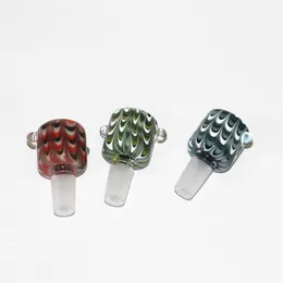 hookahs Colorful Glass Bows 14mm 18mm Male Female Joint Glass Bowls Bong Smoking Accessories Oil Rig Bongs