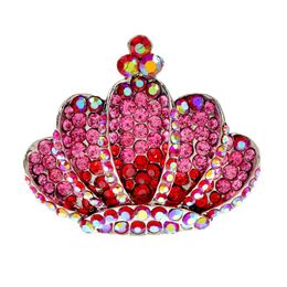 Pins Brooches XIANG Rhinestone Crown For Women Fashion Wedding Jewelry 2 Colors Available Winter Coat Accessories Good GiftPins