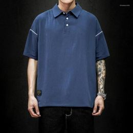 Men's Polos Men's M-5XL Cotton Shirt Men 2022 Brand Shirts For Man Short Sleeve Summer Fashion Clothing Korean Streetwear Mens XXXXXL