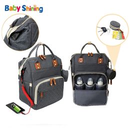 Diaper Bags Baby Diaper Bags Stroller Pocket Mother Large Capacity Travel Nappy Backpacks Convenient Baby Nursing Bag Lightweight Waterproof 220826