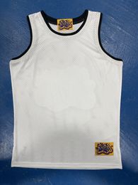 B24CK MAM8A BLANK Basketball Jersey White Jerseys Stitched