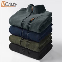 Men's Jackets 5XL Plus Men Winter Outwear Thick Warm Fleece Jacket Parkas Coat Men Spring Casual Outfits Tactical Army Jacket Coat Men 220826