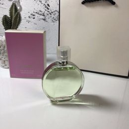 Factory Direct fragrance perfume green Pink Eau Tendre Chance Perfume 100ml Woman Lasting Smell Top Quality Paris Girl Spray Cologne Fast delivery