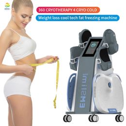 Electromagnetic Slimming Nova Rf Ems slim 4 Handles Emt Machine For Body Sculpting Cellulite Removal Weight Loss