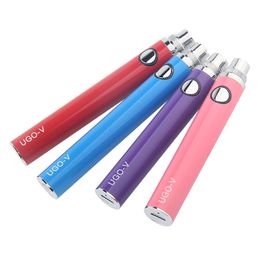 Electronic Cigarette Starter Kit 2022 Top USB Bottom Charge UGO-V Battery Vape Pen 650mah Battery FOB Reference