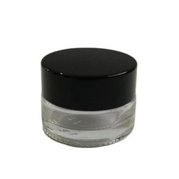 3g Cream Container bottle Makeup Glass Jar with Aluminium Lids Packaging Container