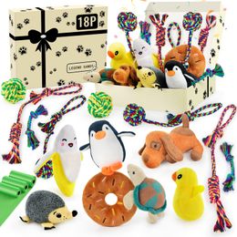 Dog Toys Chews Chew For Small Dogs Durable Rope Aggressive Chewers Puppy Teething Value Tug Interactive Puppies Medium Birthday Toy