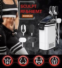 Scupltor slimming machine EMS Sculptor neo fat burn body shape building muscle HI-EMT Stimulator Muscle sculpting With RF Weight Loss beauty equipment