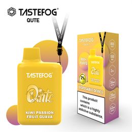 Tastefog new arrival 800 puff disposable vape 2% 550mah battery 2ml Electronic Cigarette 15Flavors popular in Europe