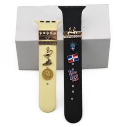 Watchs Decoration Charms For Apple Watch Band Bracelet Metal Leg Decorative Nails For Iwatch Sport Strap Ornament Accessories