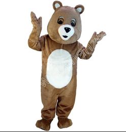 halloween Bear Mascot Costumes High quality Cartoon Character Outfit Suit Xmas Outdoor Party Outfit Adult Size Promotional Advertising Clothings