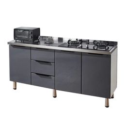 Kitchen Furniture 160cm 3 doors 3 drawers multi-specification stove cabinet