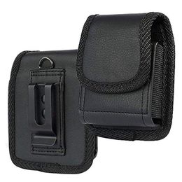 Clip Belt PU Leather Phone Cases Holsters For Samsung Z Flip 3 5G Waist Bag Flip Cover Case