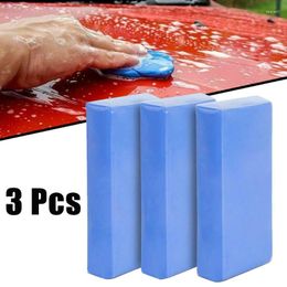 Car Wash Solutions 3PCS Clay Bar Mud Strong Decontamination Volcanic Grinding Reuseable 100%