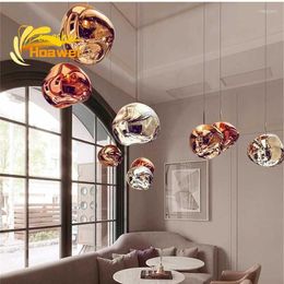 Pendant Lamps Modern LED Lights PVC Lava Lamp Loft Living Room Decoration Indoor Lighting Dinning Kitchen Hanging