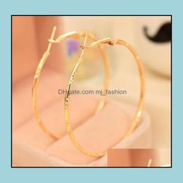 Hoop Hie Earrings For Women Steel Basketball Wives Jewelry Christmas Big Gold Drop Delivery 2021 Mjfashion Dhmuu