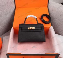 Klassische Designer-Damen-Handtasche, Umhängetaschen, Stil, Mini-Riemen, Umhängetasche, Handtasche, hochwertige 7A-Qualität, echtes Leder, Handtasche mit Palmenmuster, 13 Farben