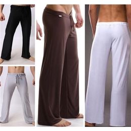 Pantaloni da uomo di marca di alta qualità pantaloni casual larghi da uomo Loungewear Lounge Fitness Home Sleepwear Yoga traspirante 220827