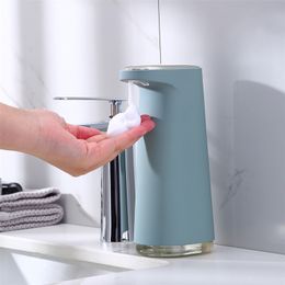 Liquid Soap Dispenser Automatic Liquid Foam Soap Dispenser With Sensor Smart Dispensers Soap Bathroom USB Charging Hand Washing Machine For Kitchen 220827