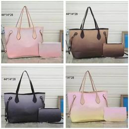 Colorful Gradient matching Handbags Designer Evening Bags Women Handbag Shopping Leather bag Wallets Women's Casual Handbags Never Coin