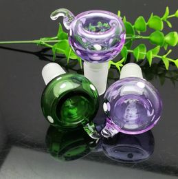 Hookahs Green Glass Bin Laden Smoking Set Wholesale Glass Bongs Glass Water Pipe Hookah