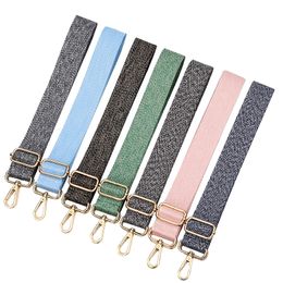 Solid Colour Bag Strap for Women Shoulder Handbag Decorative Hand Messenger Belt Accessories Handle Crossbody Wide Strap