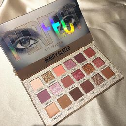 Eye Shadow 18 Colour Makeup Highlight Eyeshadow Palette Waterproof Glitter Pigment Smoky Pallete Make Up Natural Matte