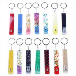 Credit Card Puller Keychains Acrylic Debit Bank Card Grabber Long Nail ATM Keychain Cards Clip Nails Key Rin