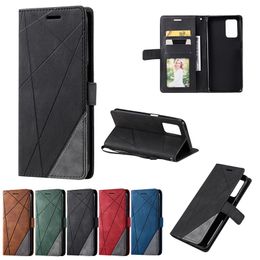 Leather Wallet Cell Phone Cases for iPhone 13 Pro Max 12 Pro Samsung S22 Ultra Plus A53 Flip Cover ID Card Slot Stand Kicskstand Pouch