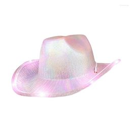 Berets Western Cowgirl Hat Fashion Lightweight Novelty Cowboy For Halloween Dress Up Costume Accessories Party Indoor Outdoor