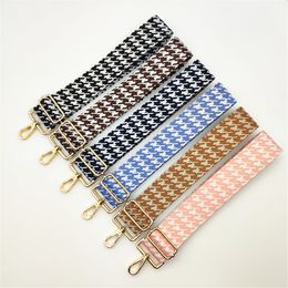 Nylon Strap For O Bag Women Shoulder Sling Cotton Wide 5cm Belt Crossbody Straps For Handbag 130cm