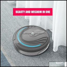 Vacuums Cleaning Supplies Housekee Organisation Home Garden Fl Matic Mini Vacuuming Robot Vacuum Cleaner Sweepwet Mop Simtaneously Fo Dhogv