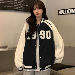 Women's Jackets Female Clothing Spring Autumn Fashion Streetwear Harajuku Baseball Coats Trench Elegant Vintage Casual Women Bomber Jackets 220827