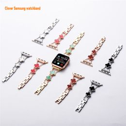 Casual Watches Watch band straps Women Romantic Starry Sky for Samsung 22mm 20mm galaxy watch 3 Bracelet Leather Rhinestone Designer Ladies Clock