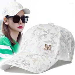 Ball Caps 2022 Sun Hat For Women Ladies Female Girl Baseball Cap Summer Sports Fashion Breathable Snapback Trucker