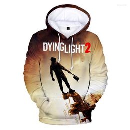 Men's Hoodies Dying Light 2 Hoodie Cosplay Sweatshirt Fashion Pullover Hip Hop Tops Simple Clothing Unique Hoody Game Sweatshirts
