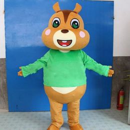 Squirrel Cartoon Mascot Costume Suits Party Clothing Adults Christmas