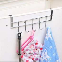 Hooks Home Kitchen Wrought Iron Hook Closet Door Back Type 5 Even Supplies Cupboard Perforated Metal Storage Rack