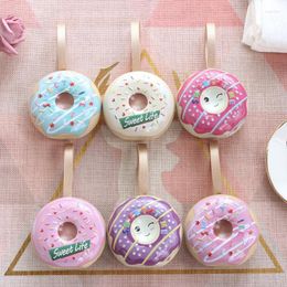 Gift Wrap 20pcs/lot Europe Wedding Candy Box Creative Doughnut Iron Baby Christening Birthday Cute Packaging