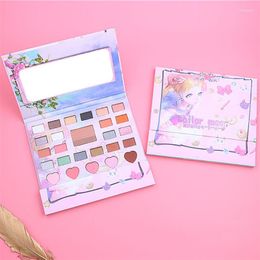 Eye Shadow 19 Colours Eyeshadow Palette With 3 Eyebrow Powder 5 Blushes Long Lasting Shimmer Matte Natural Beauty Makeup