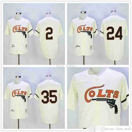 Retro mens Jerseys 24 Jimmy Wynn 2 Nellie fox 36 Claude Raymond 35 joe morgan 45 Carlos lee 10 yuli gurriel Beige Stitched Baseball Jerseys High Quality