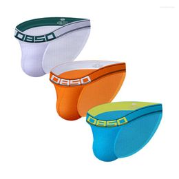 Underpants 3Pcs/lot Men Briefs Free Ship Sexy Man Underwear Cotton Men's Panties Gay Male Breathable Mens Underware Bikini