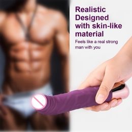 Beauty Items G-Spot AV Stick Vibrators for Women Clitorals Vaginal Stimulator Realistic Dildo Vibrator Adult sexy Toys Famale Masturbator